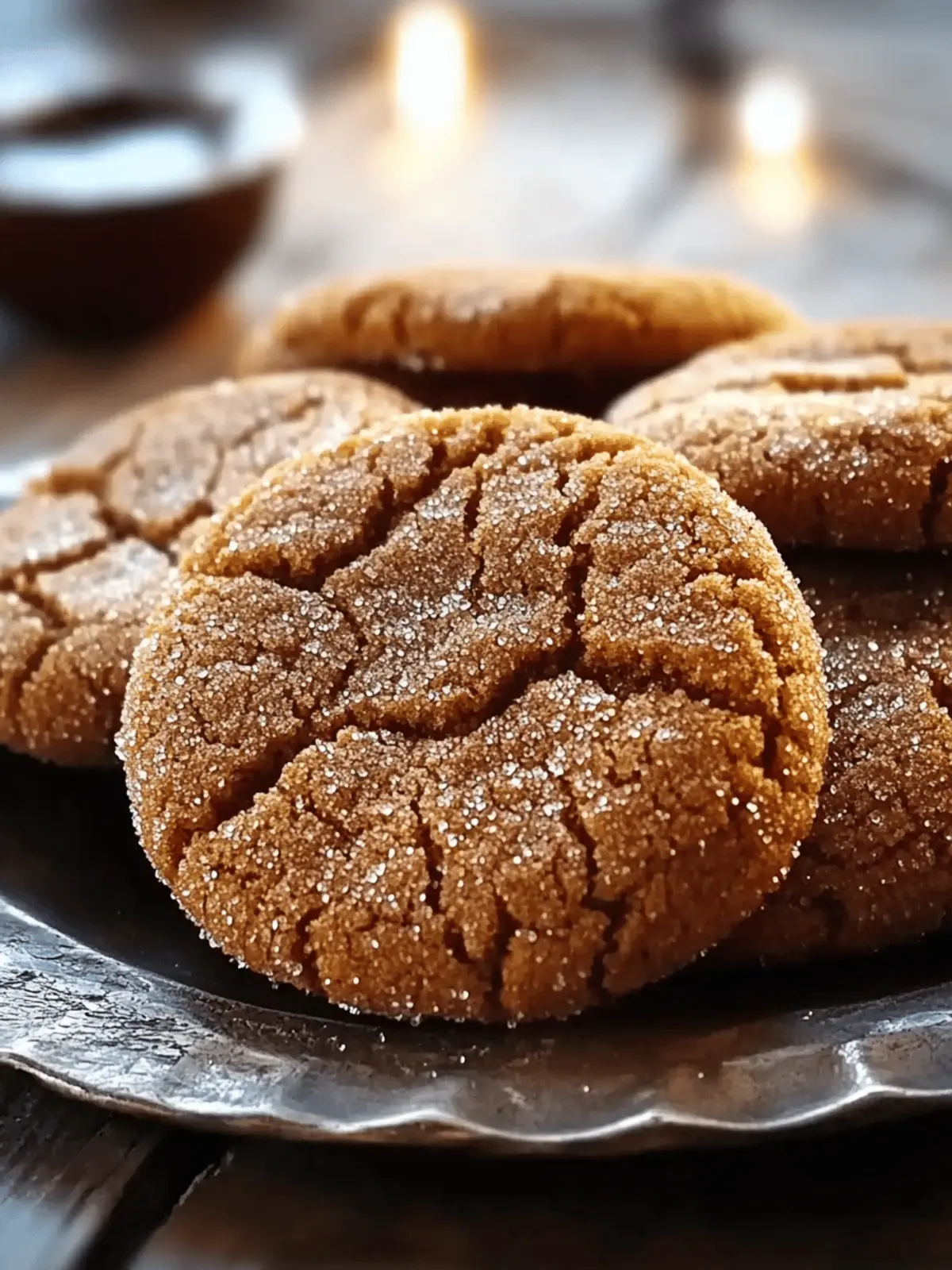 Mom’s Ginger Crisps Cookies