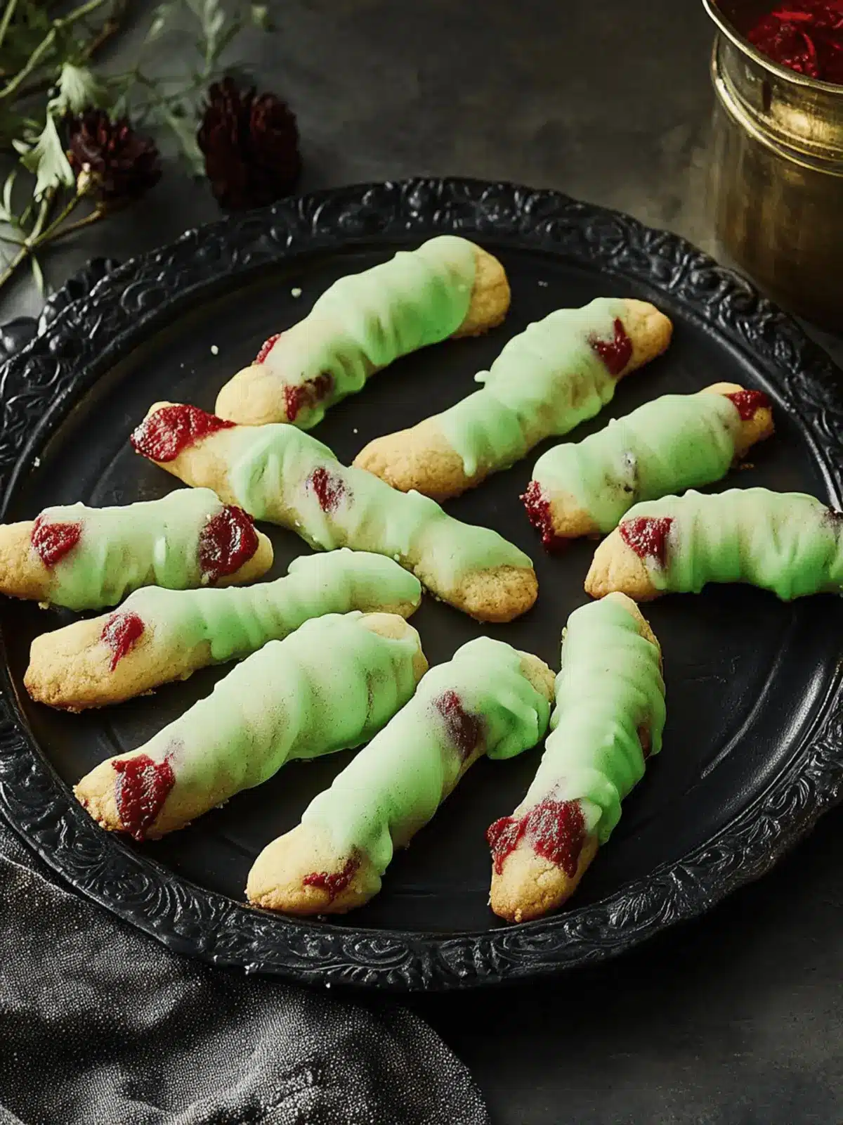 Witch Finger Cookies