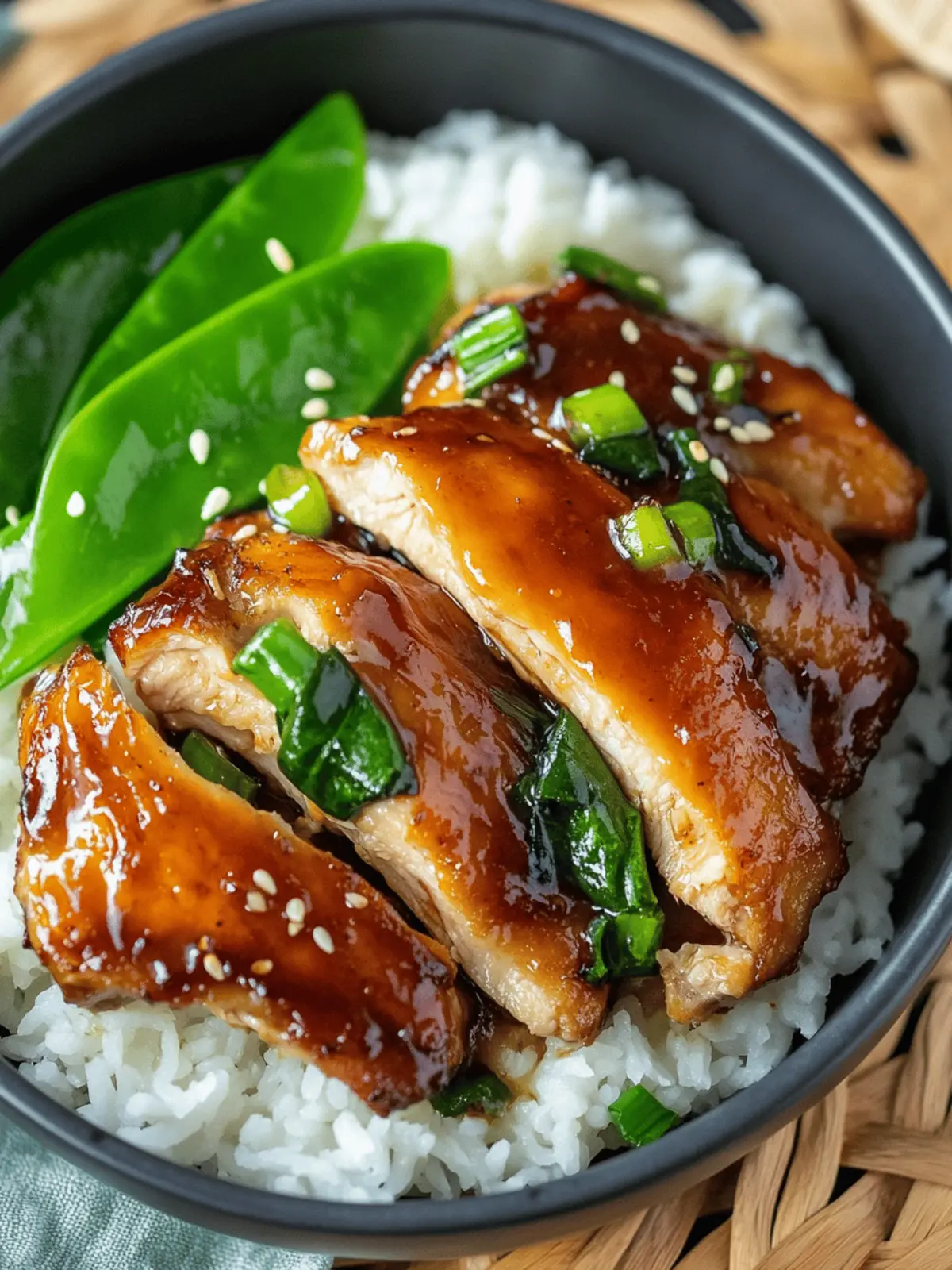 Honey Garlic Chicken Thighs