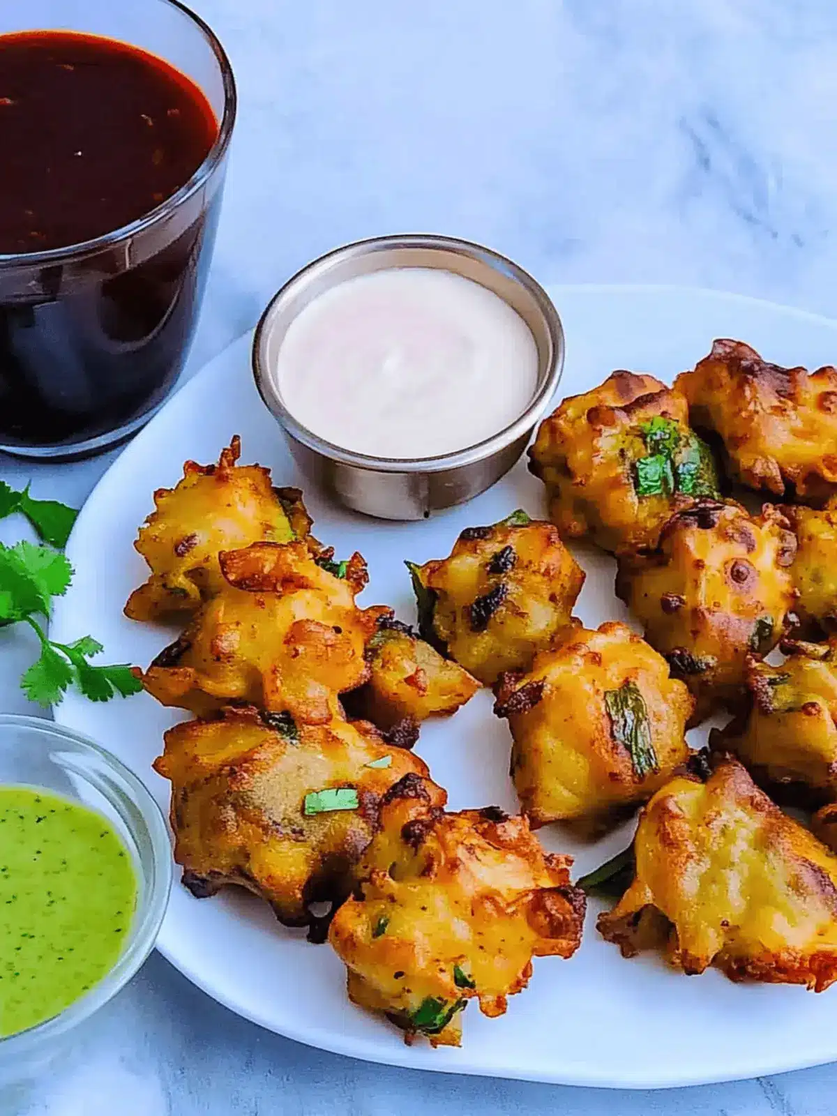 Air Fryer Onion Pakoda