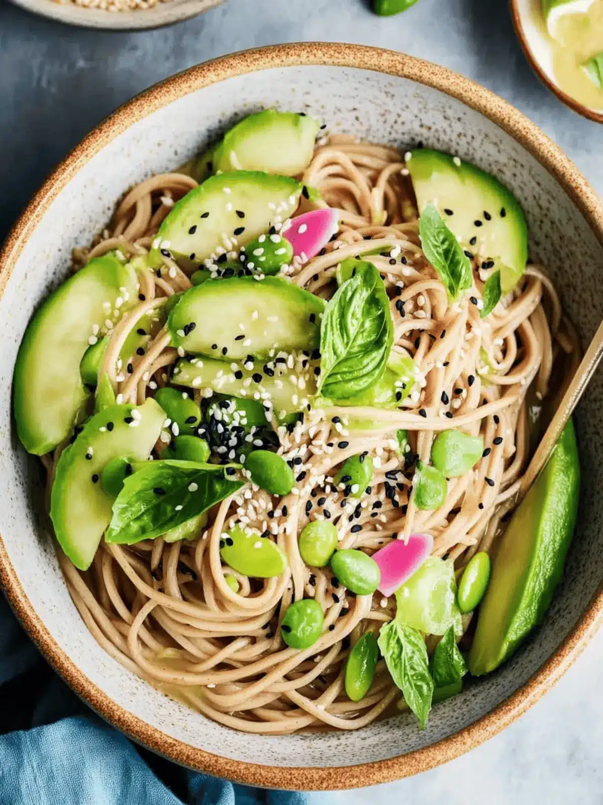 Delicious Sesame Soba Noodles Perfect for Easy Weeknight Dinners 2 Sesame Soba Noodles