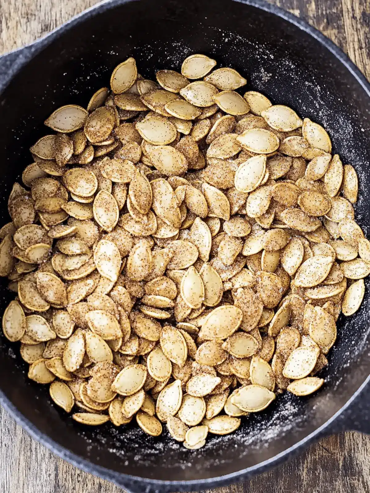 Cinnamon Sugar Pumpkin Seeds