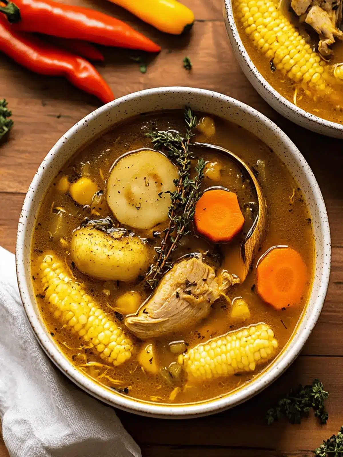 Nourishing Jamaican Chicken Soup