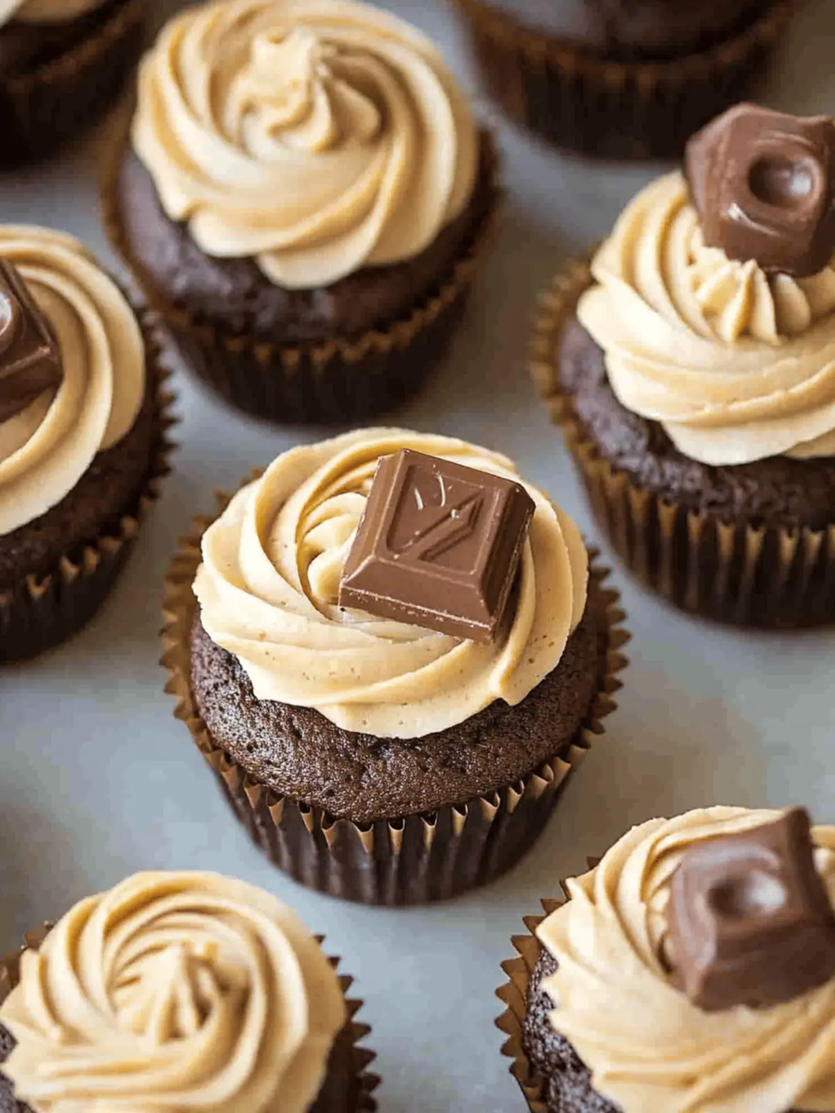 Reese’s Peanut Butter Cupcakes