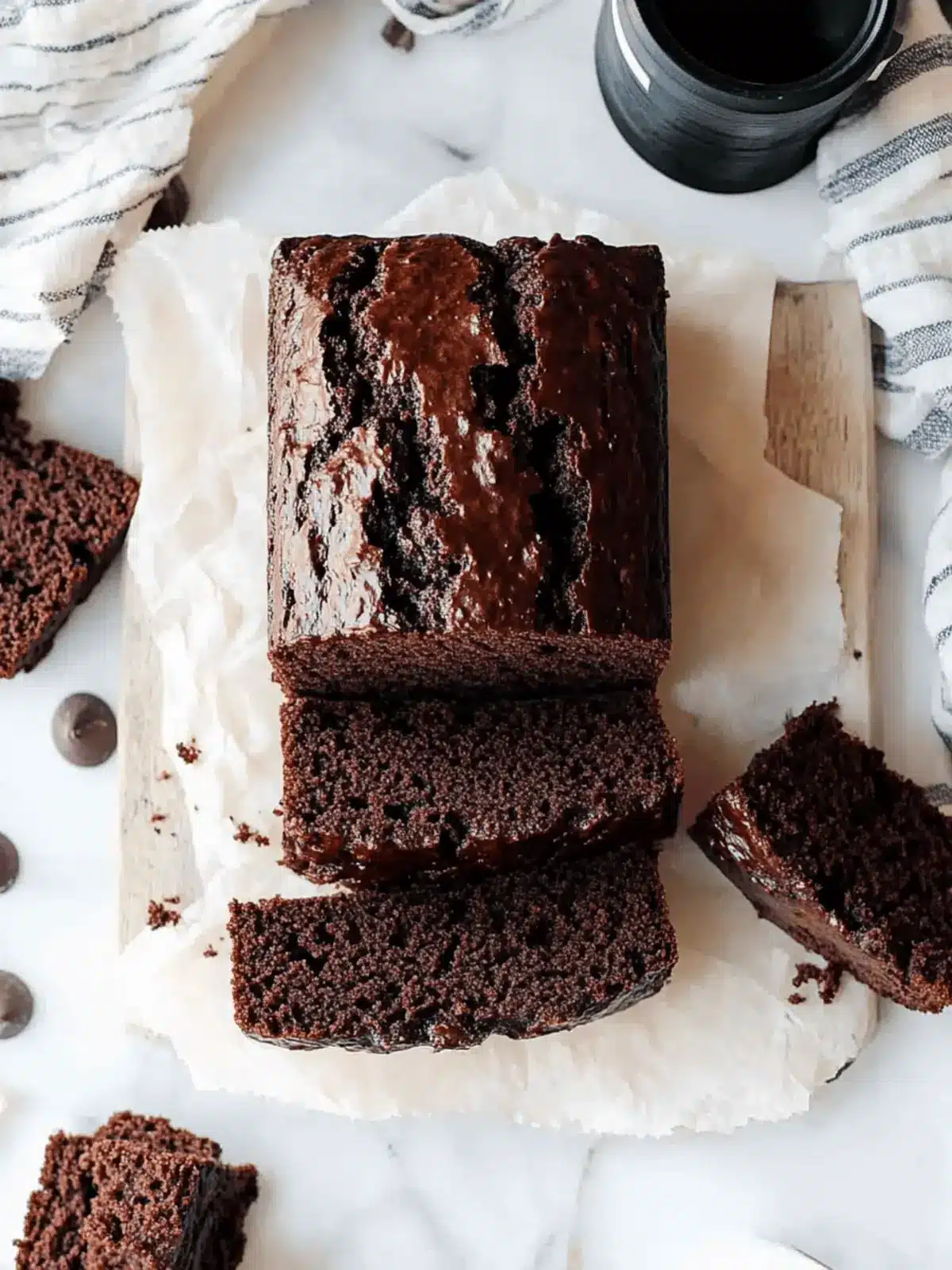 Moist and Fudgy Chocolate Zucchini Bread You’ll Love 4 Chocolate Zucchini Bread