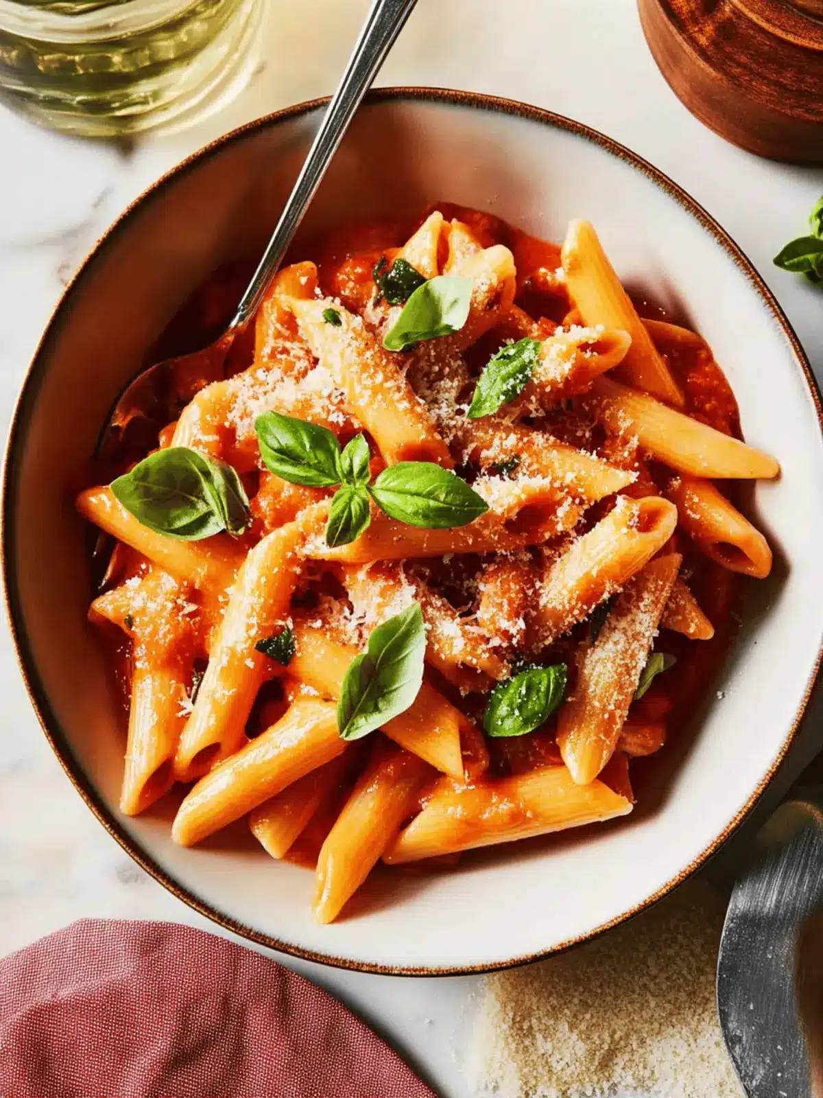Delicious Homemade Penne Alla Vodka Ready in 30 Minutes 3 Penne Alla Vodka