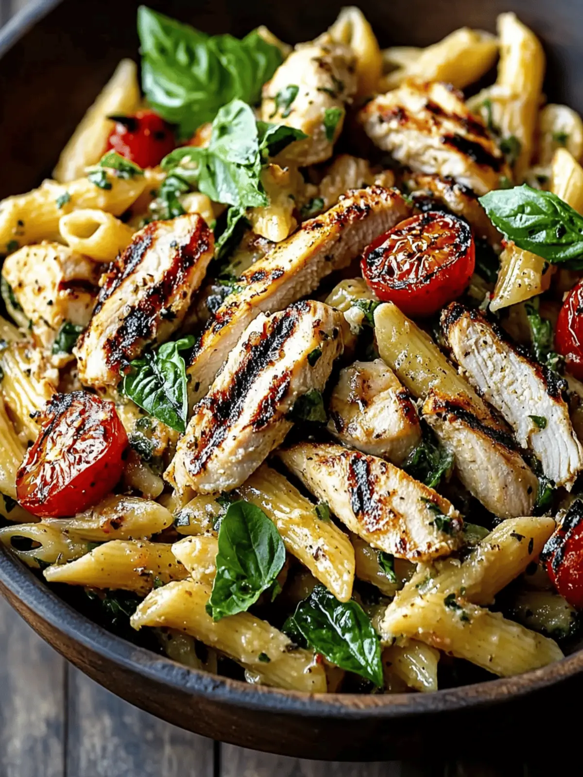 Grilled Chicken Pasta Salad