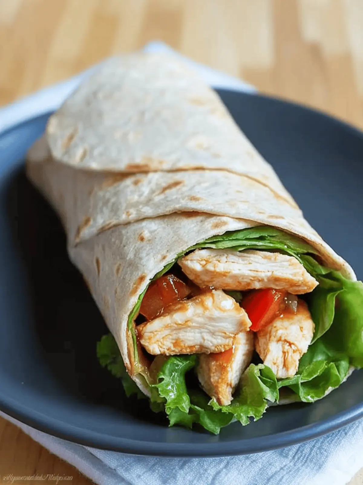 McDonald’s CopyCat Sweet Chili Chicken Wrap