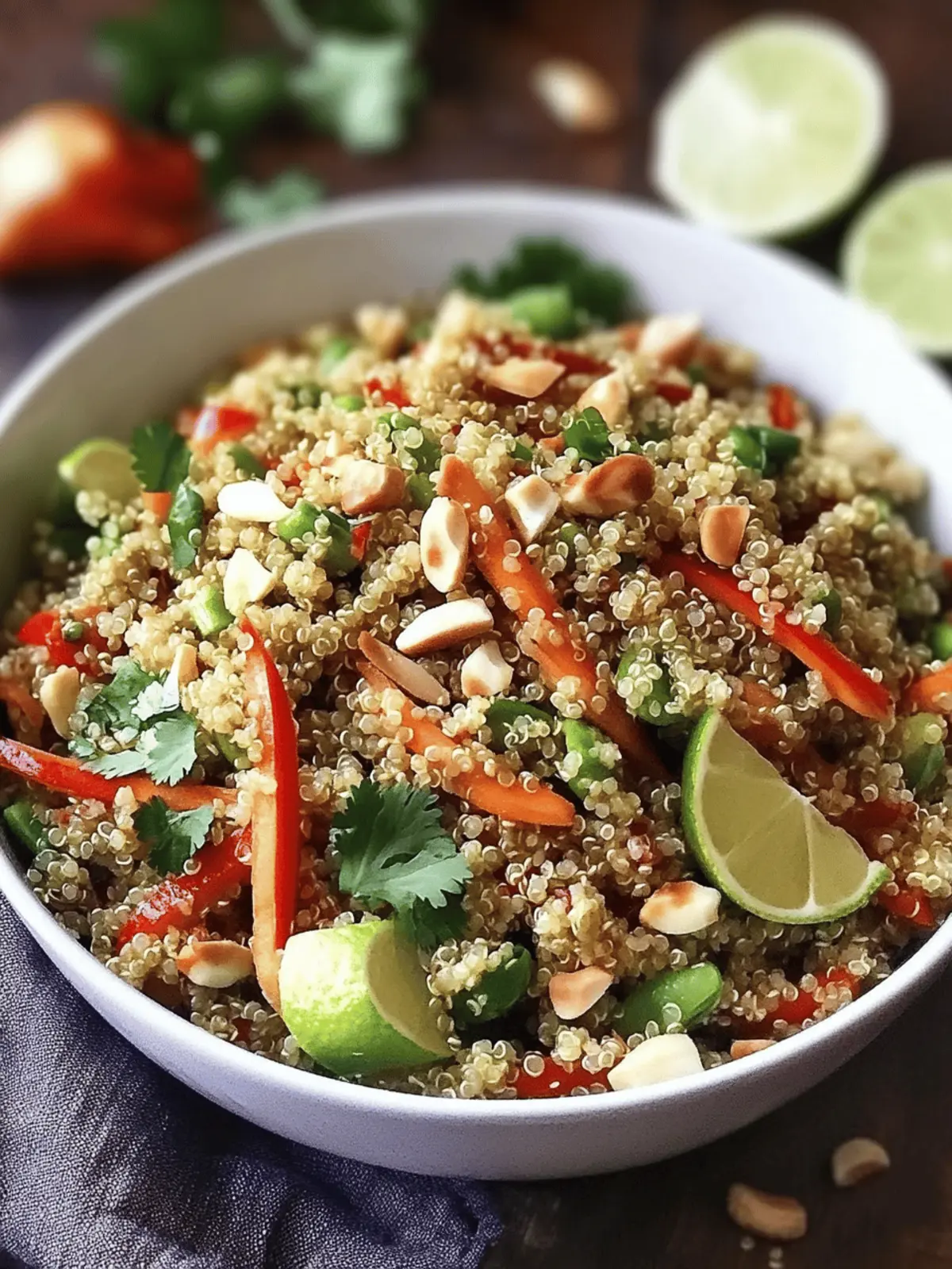 Thai Quinoa Crunch Salad