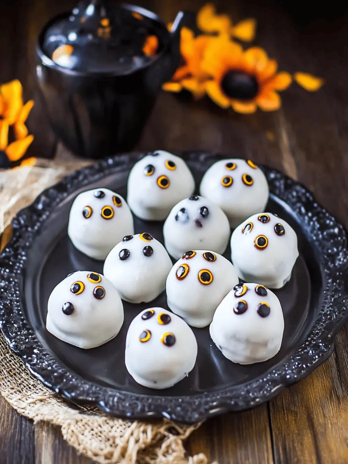 Spooky Eyeball Truffles