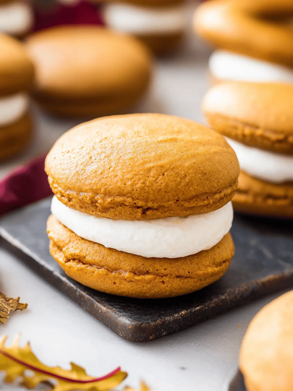 Pumpkin Whoopie Pies