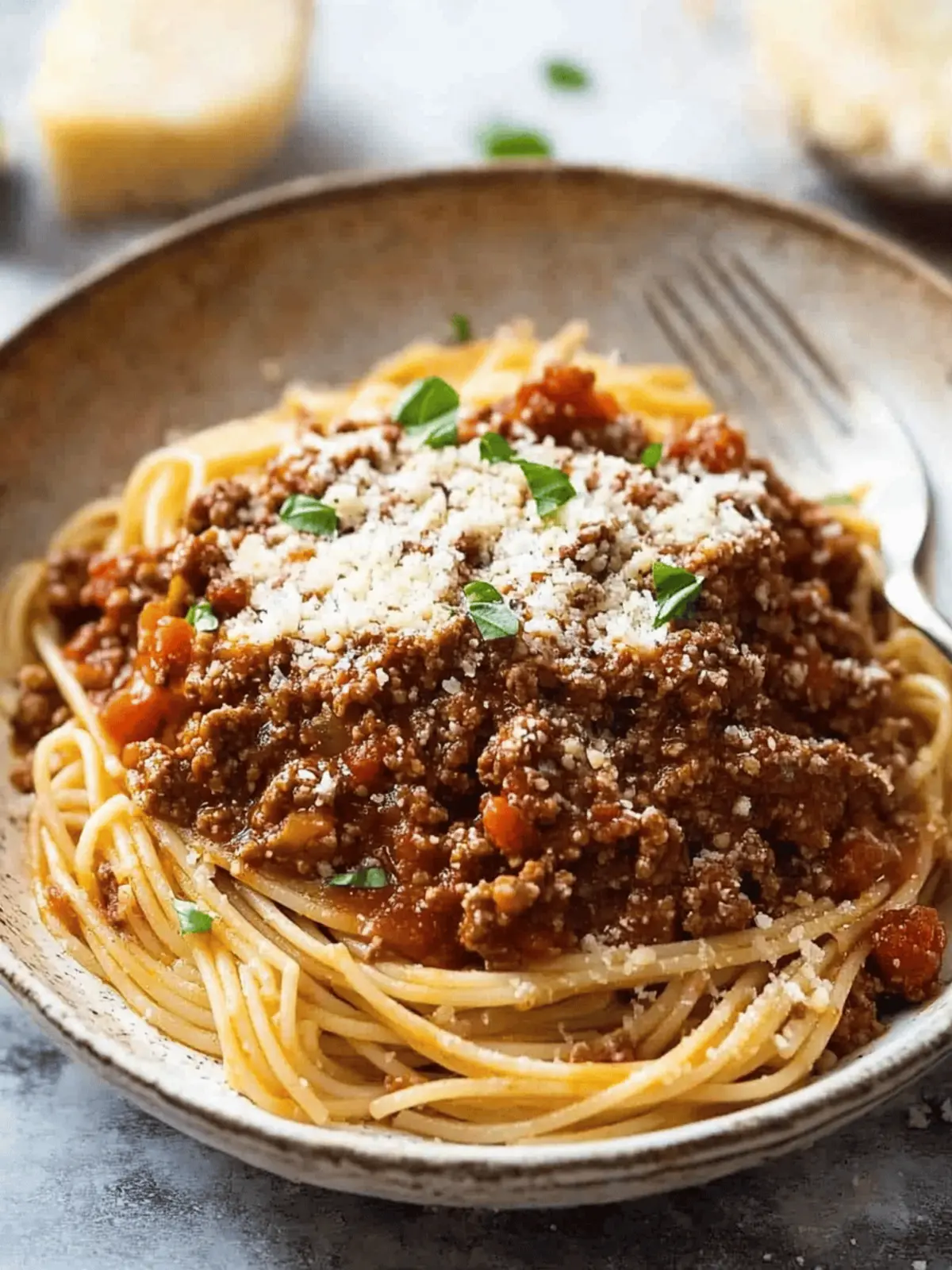 Spaghetti Bolognese