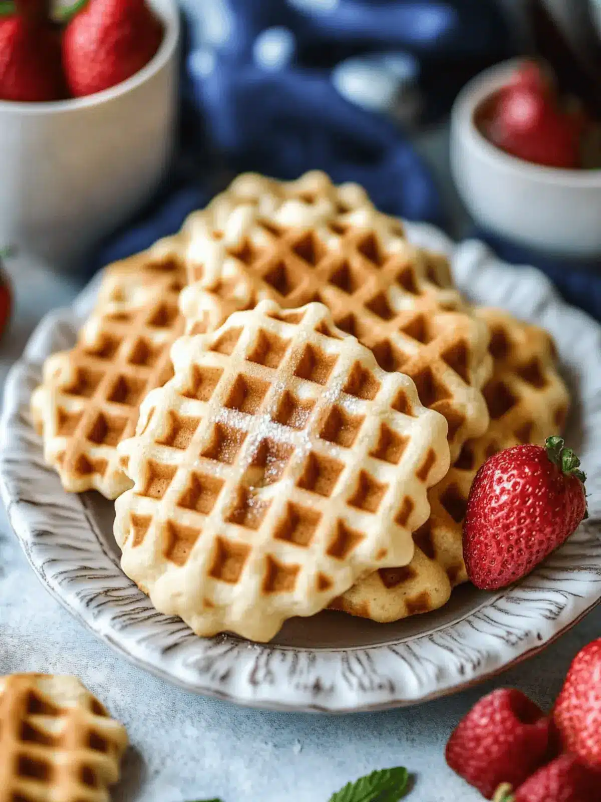 Waffle Cookies