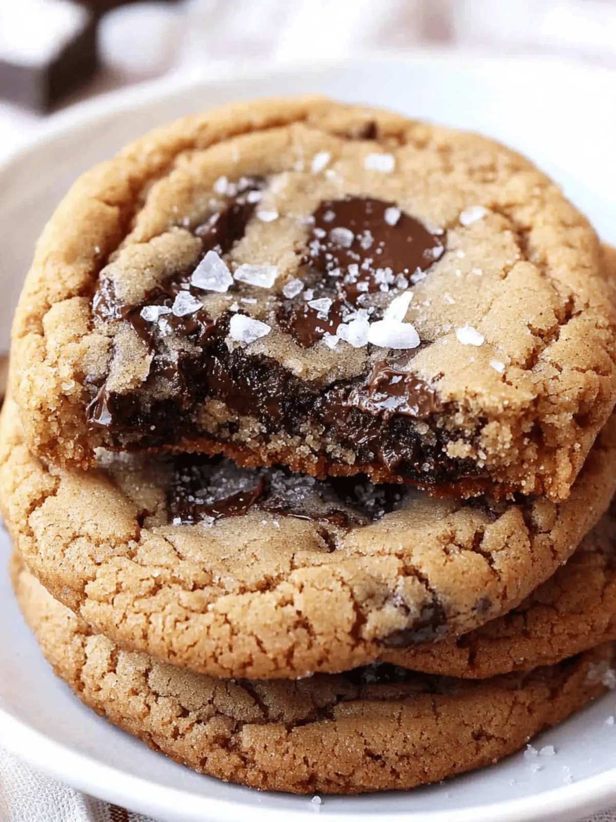 Sea Salt Chocolate Chunk Cookies