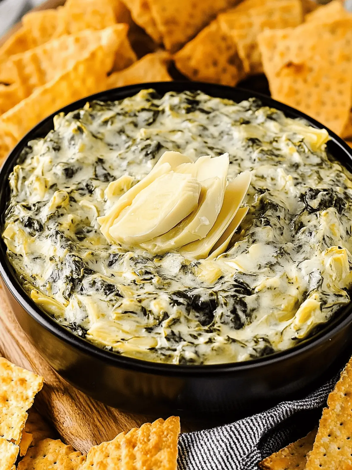 Crockpot Spinach & Artichoke Dip
