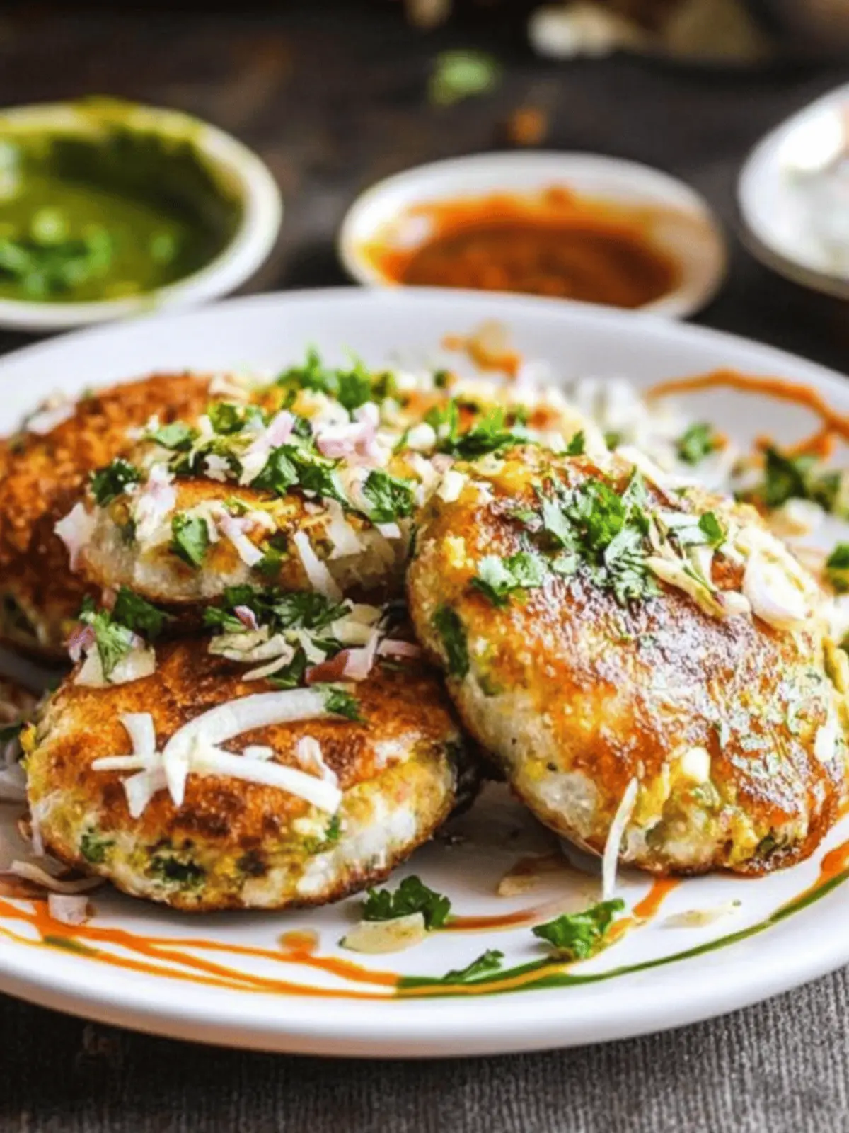 Aloo Tikki Chaat