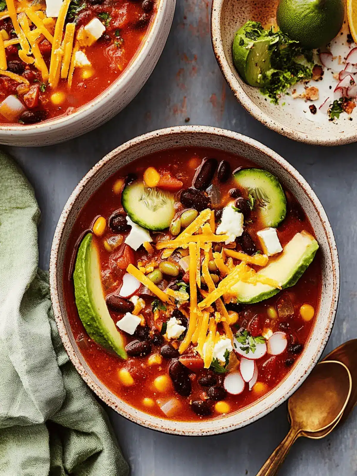 Vegetarian Tortilla Soup