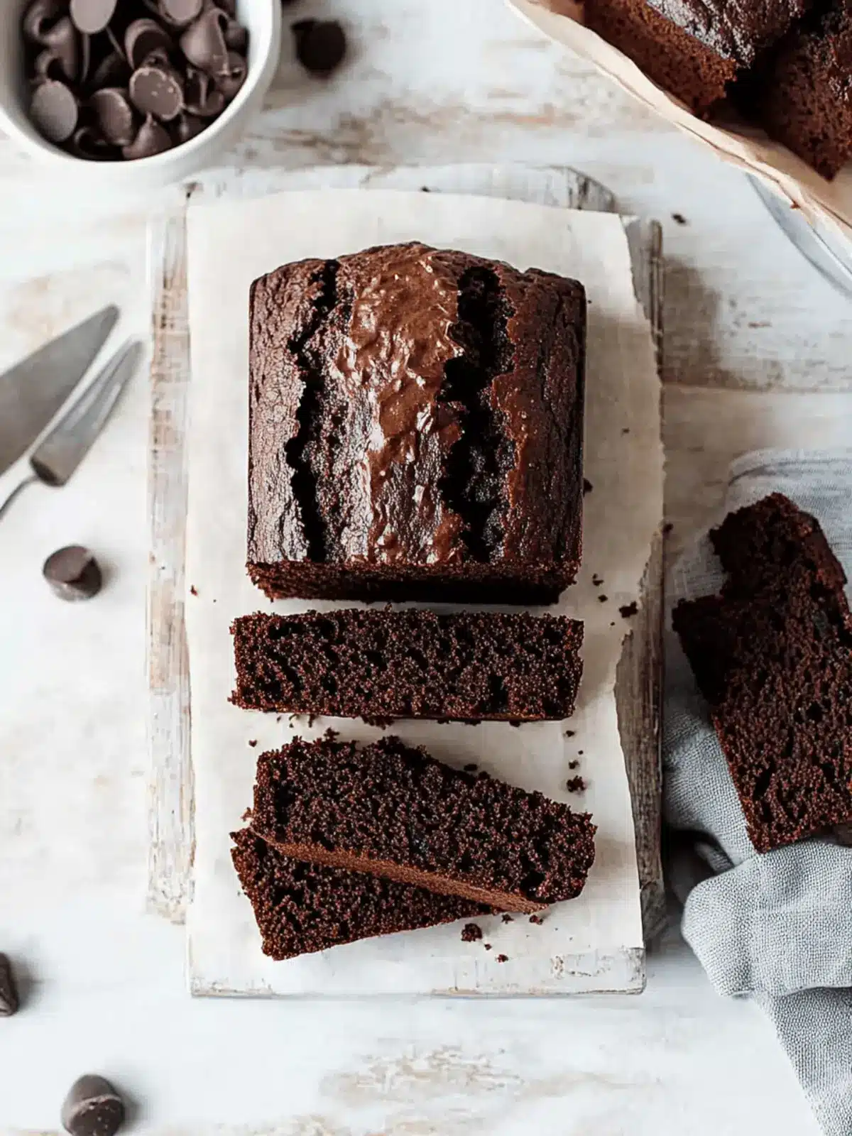 Moist and Fudgy Chocolate Zucchini Bread You’ll Love 3 Chocolate Zucchini Bread