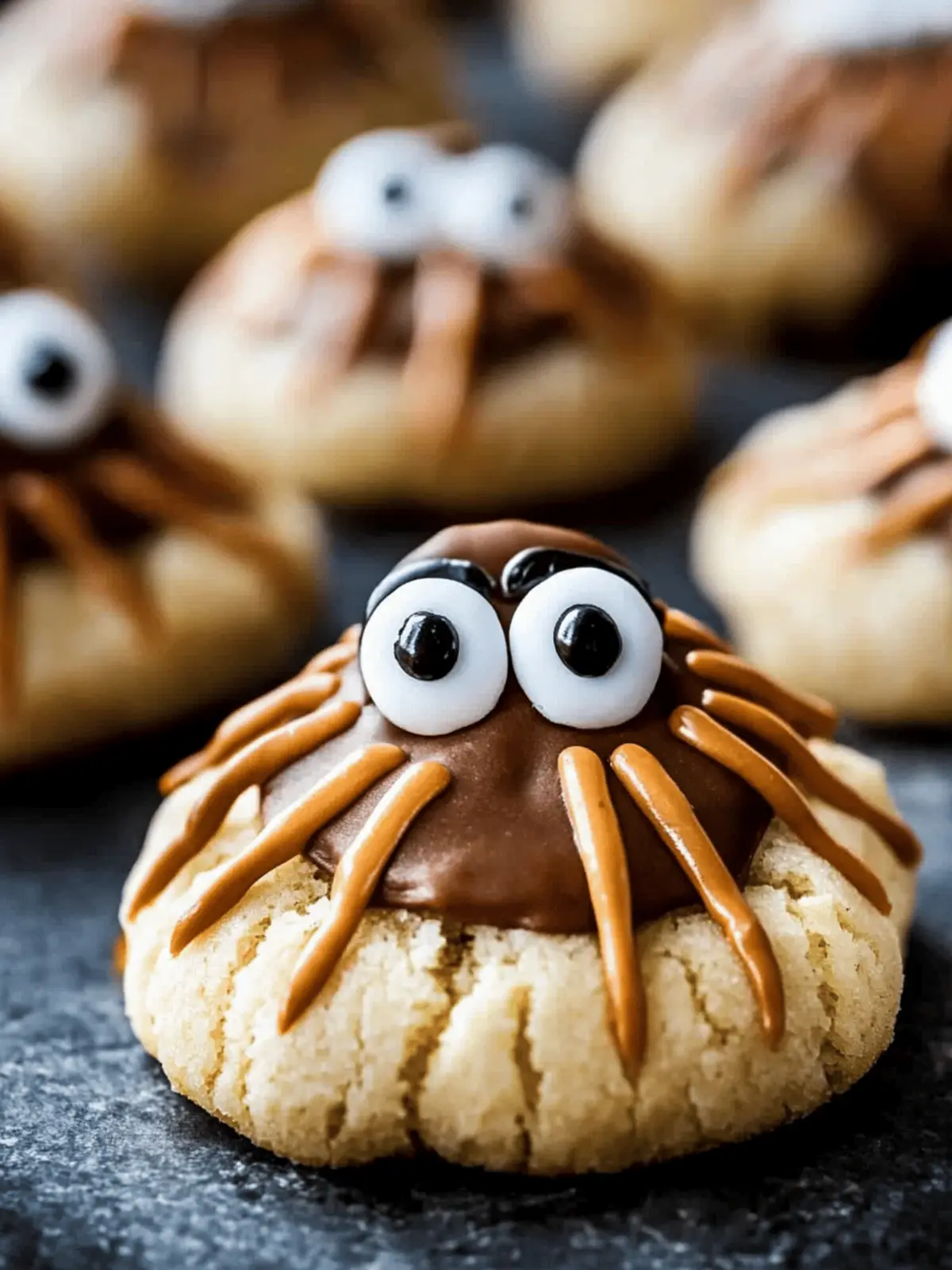 Spooky Spider Cookies