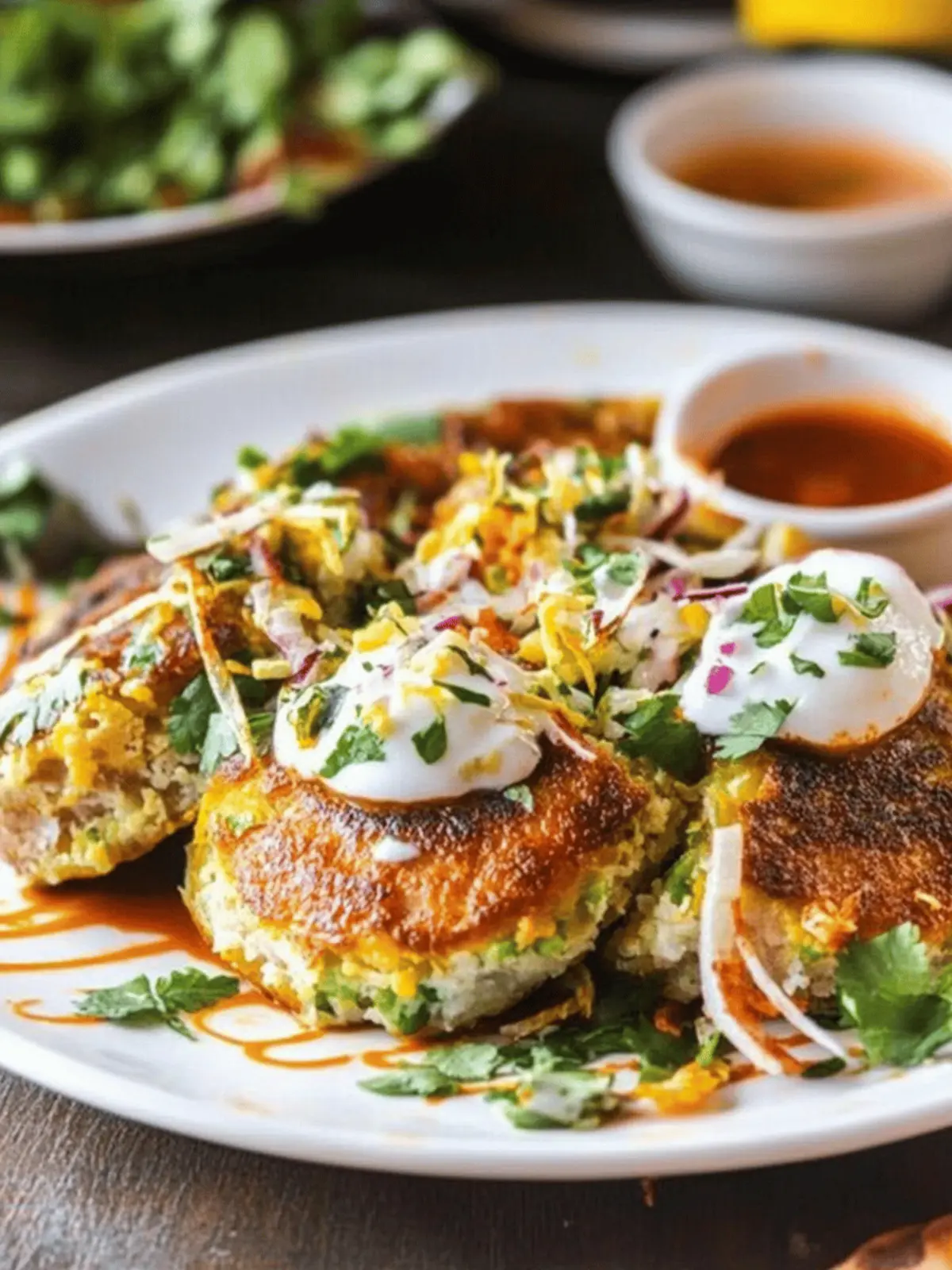 Aloo Tikki Chaat