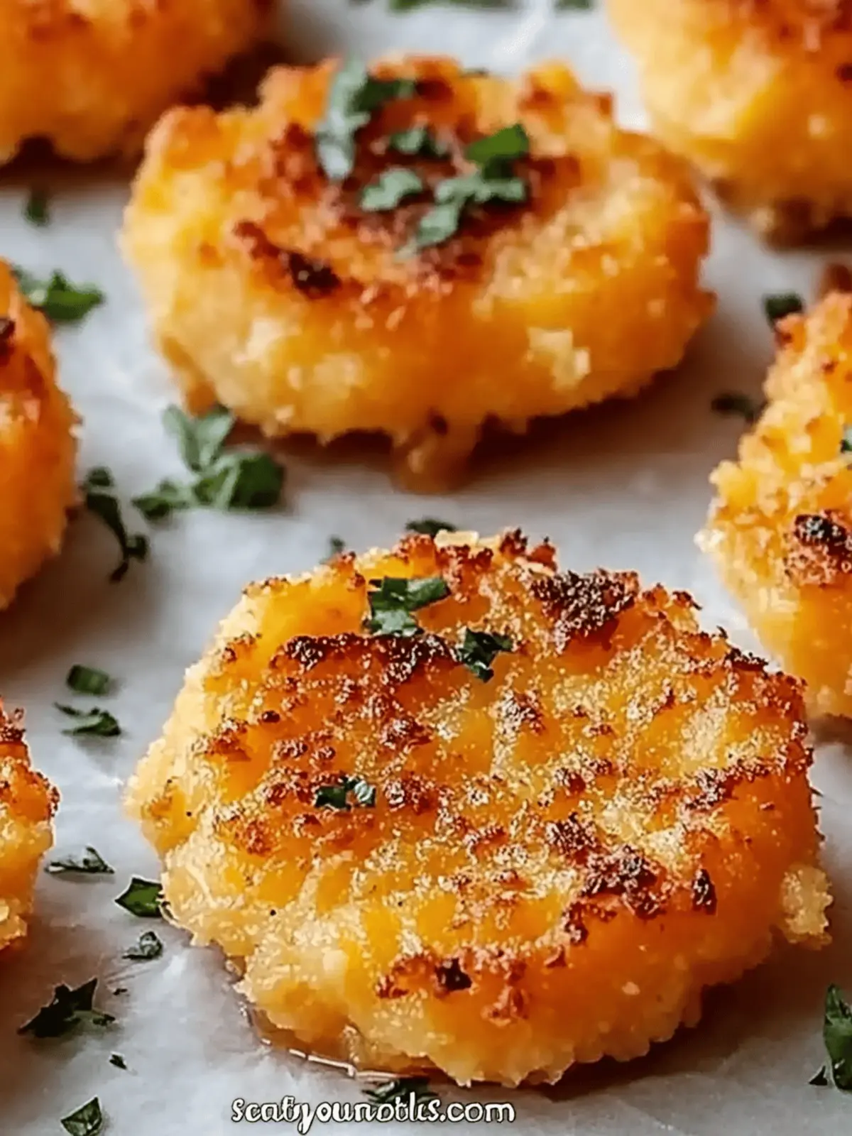 Crispy Smashed Carrots Bites