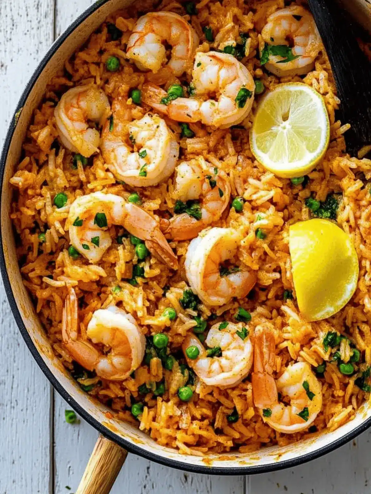 Easy garlic butter shrimp and rice