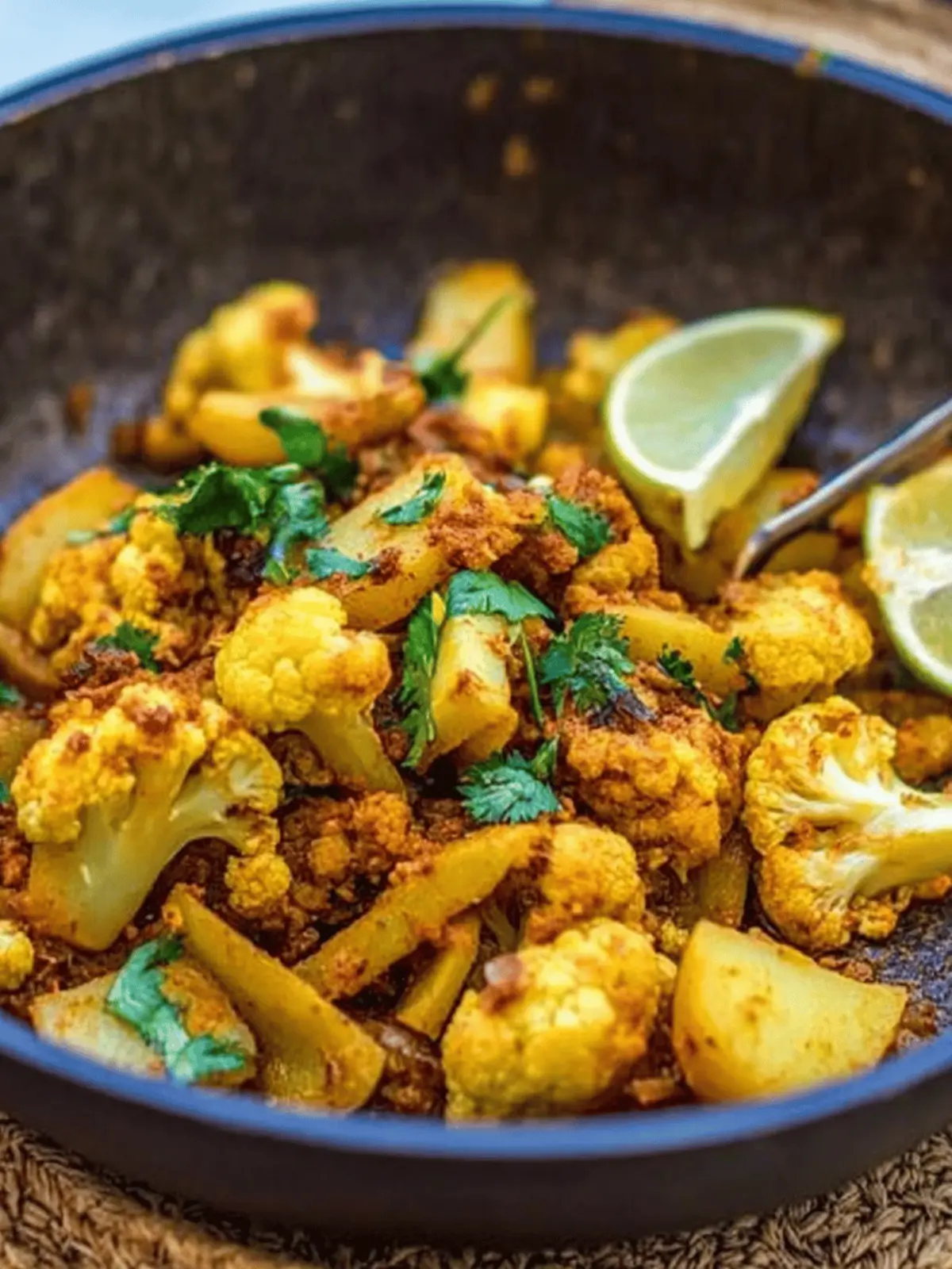 Aloo Gobi – Potatoes & Cauliflower