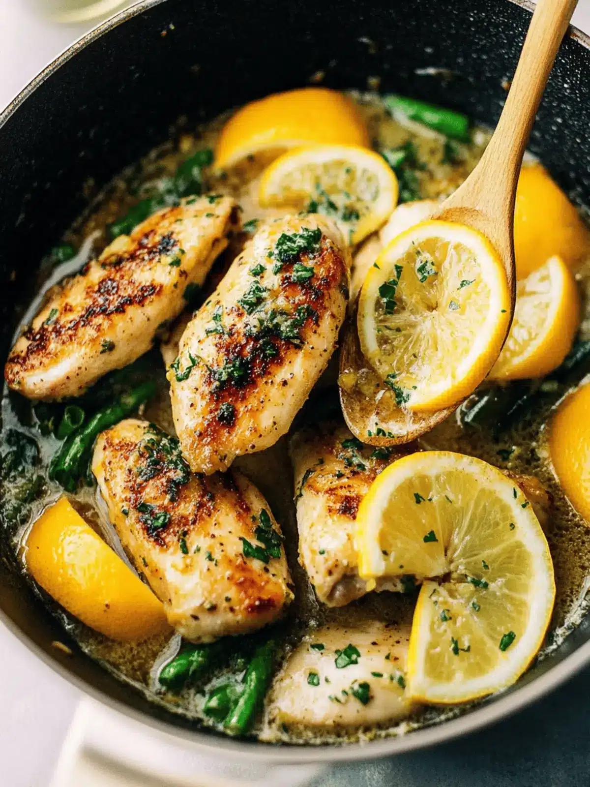 Skillet Garlic Lemon Butter Chicken
