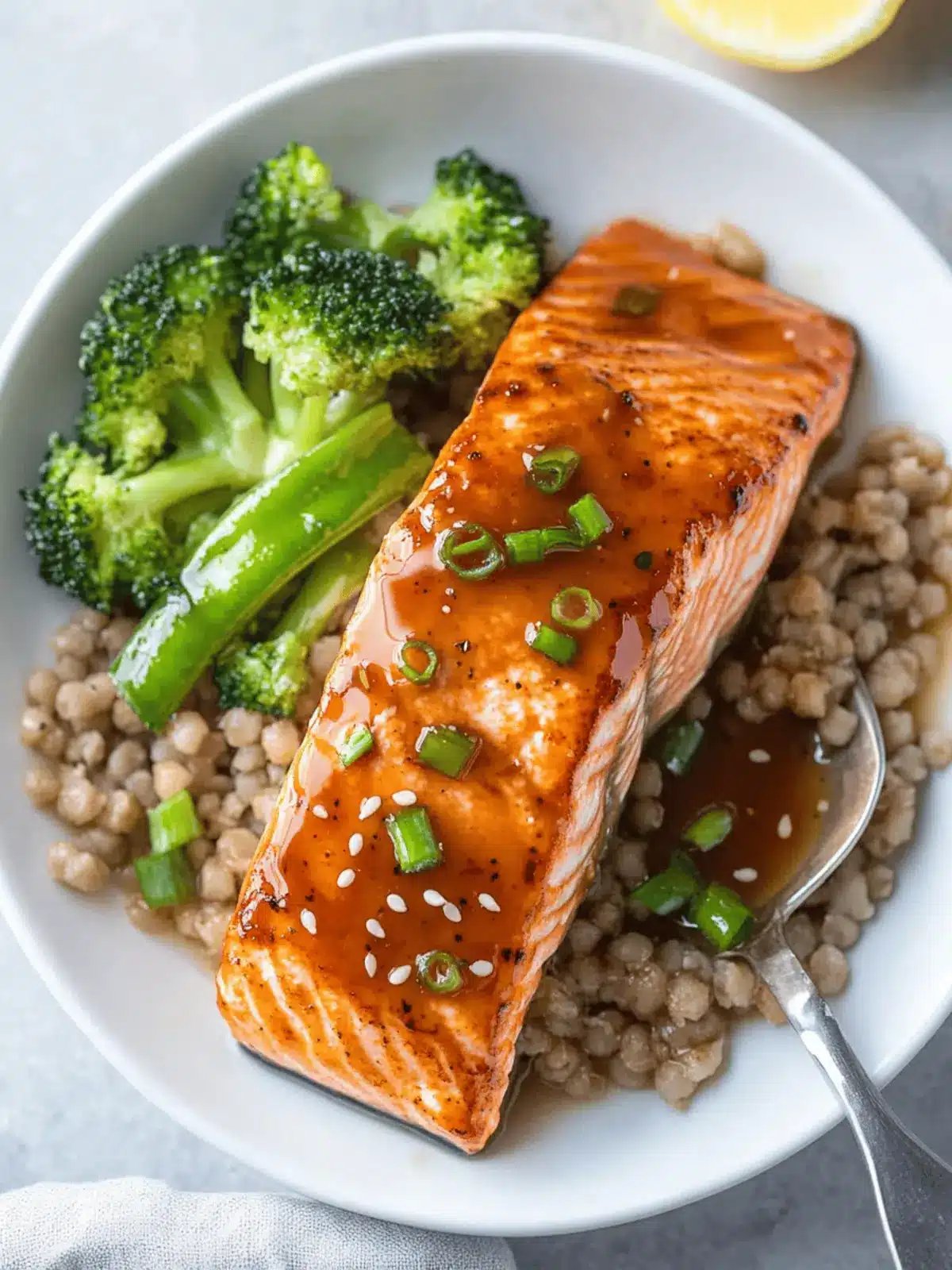 Maple Glazed Salmon