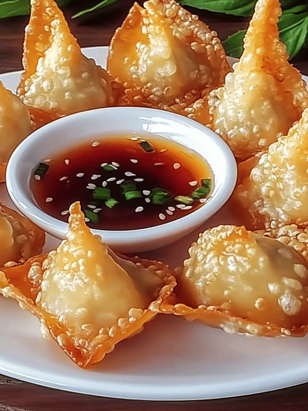 Rice Paper Crab Rangoons