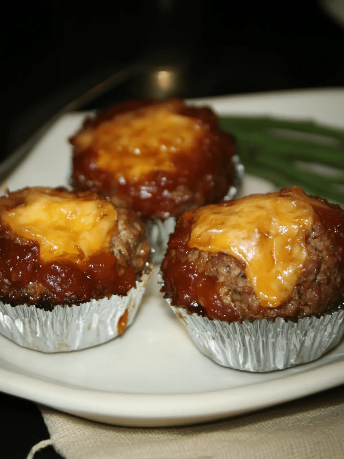 Cheddar-Stuffed Mini Meatloaves with Chipotle Kick 5 Cheddar-Stuffed Mini Meatloaves