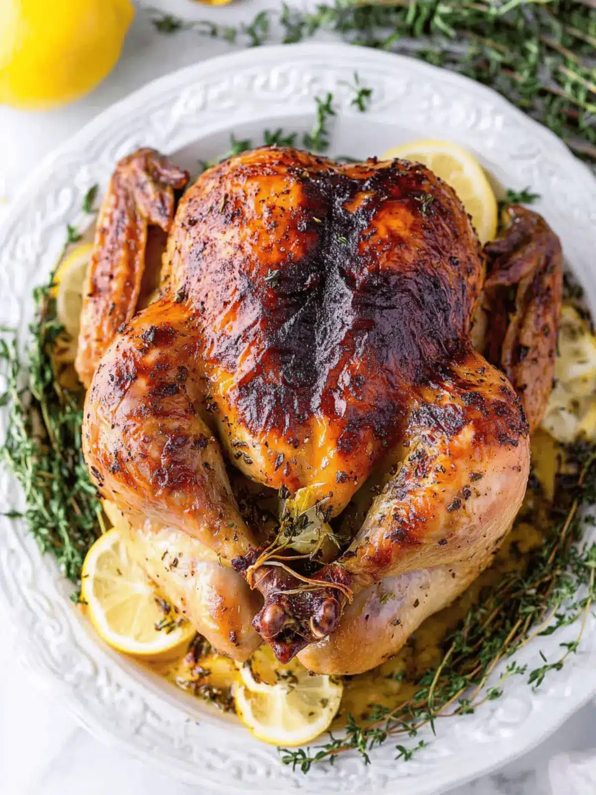 Lemon Herb Roast Chicken
