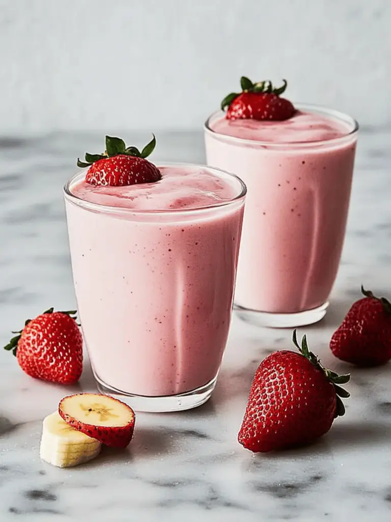 Strawberry Banana Smoothie