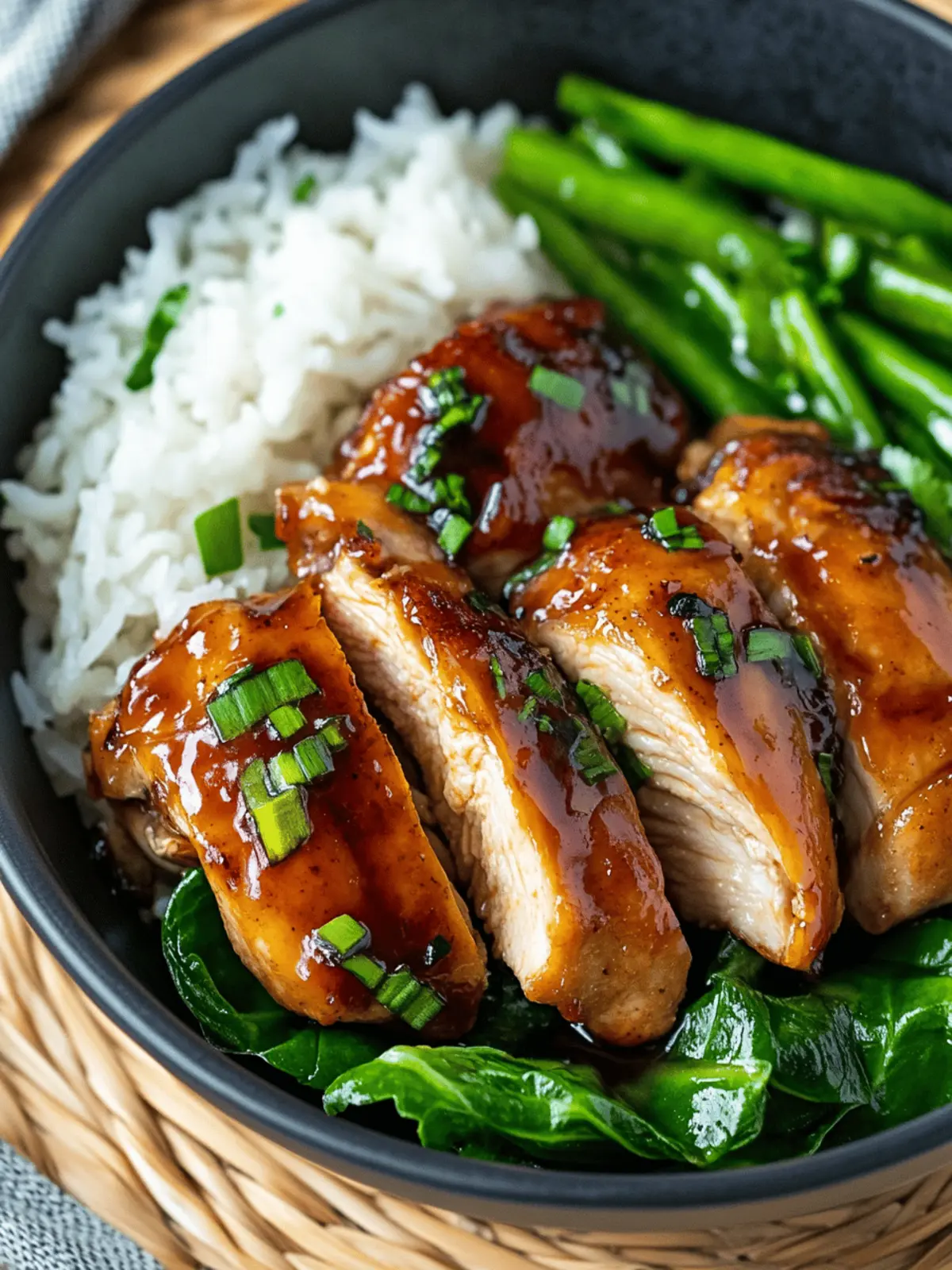 Honey Garlic Chicken Thighs