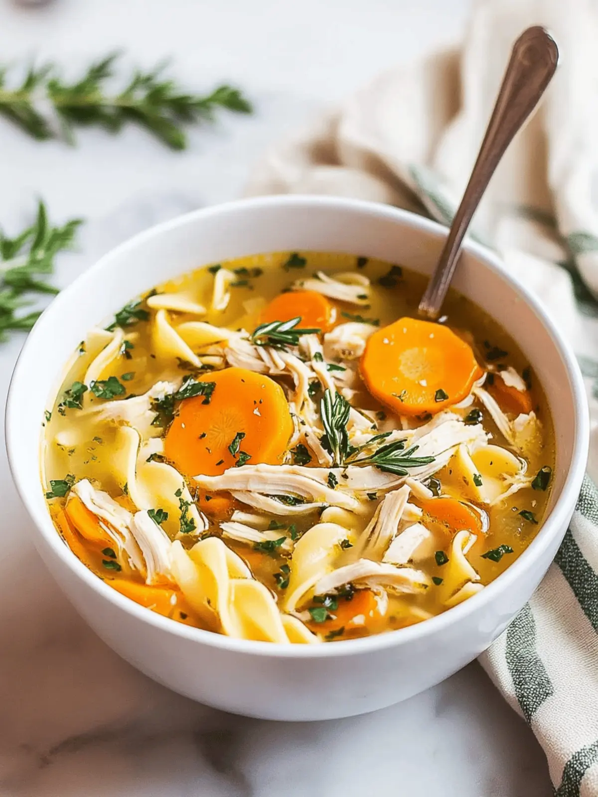 Crockpot Chicken Noodle Soup