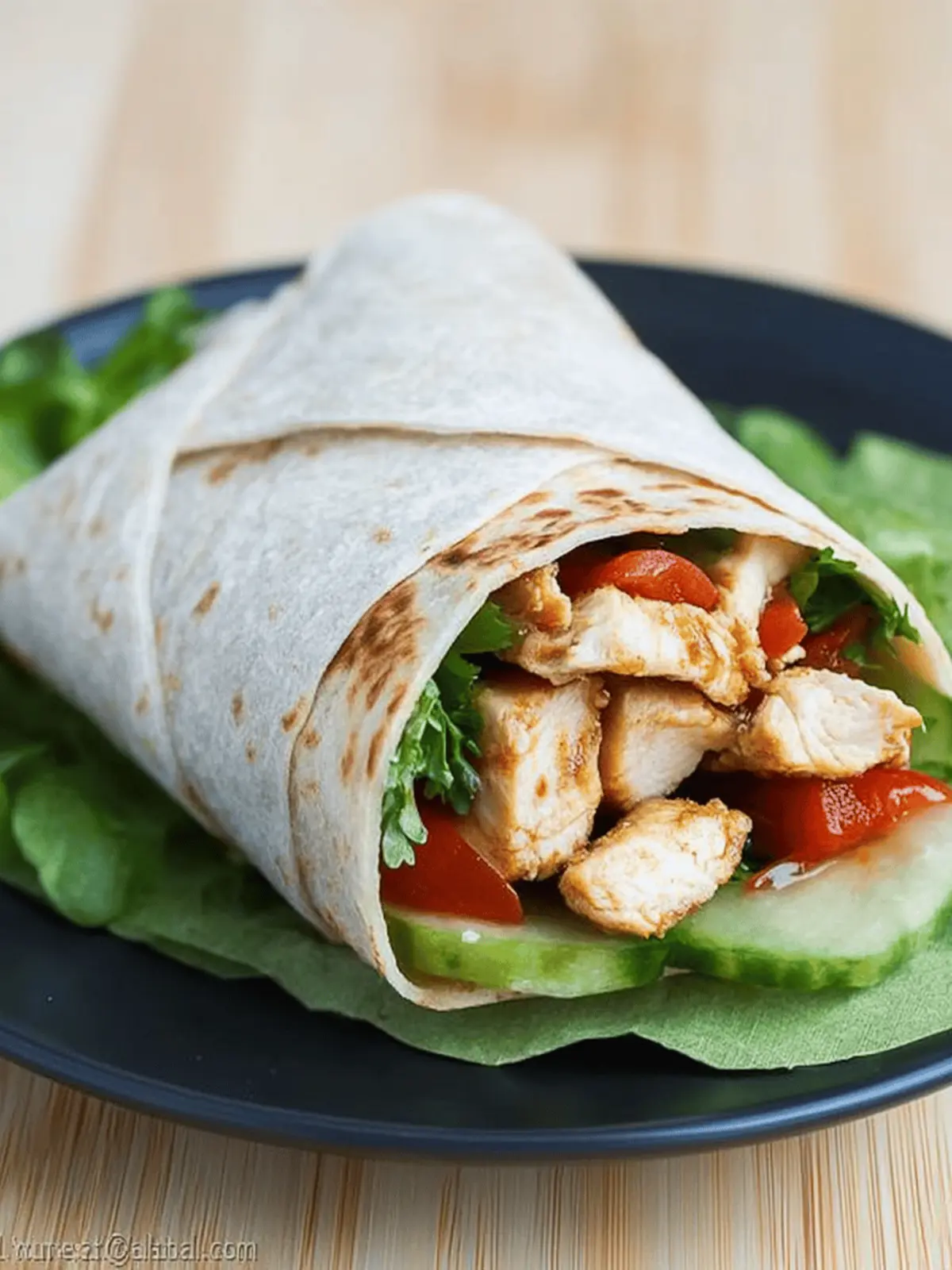 McDonald’s CopyCat Sweet Chili Chicken Wrap