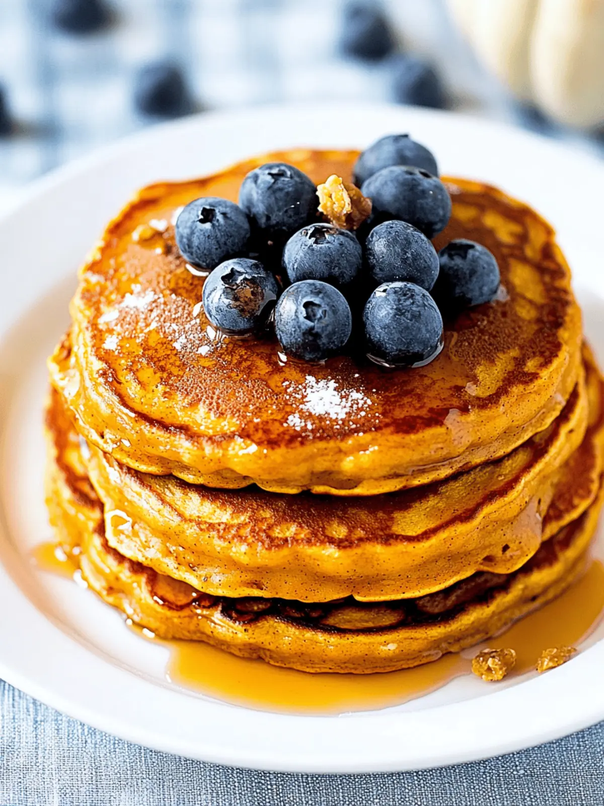 Pumpkin Spice Pancakes