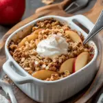 Caramel Apple Crisp