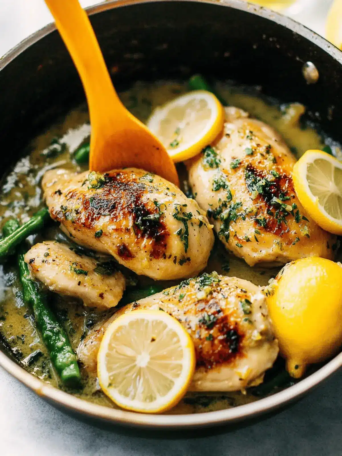 Skillet Garlic Lemon Butter Chicken