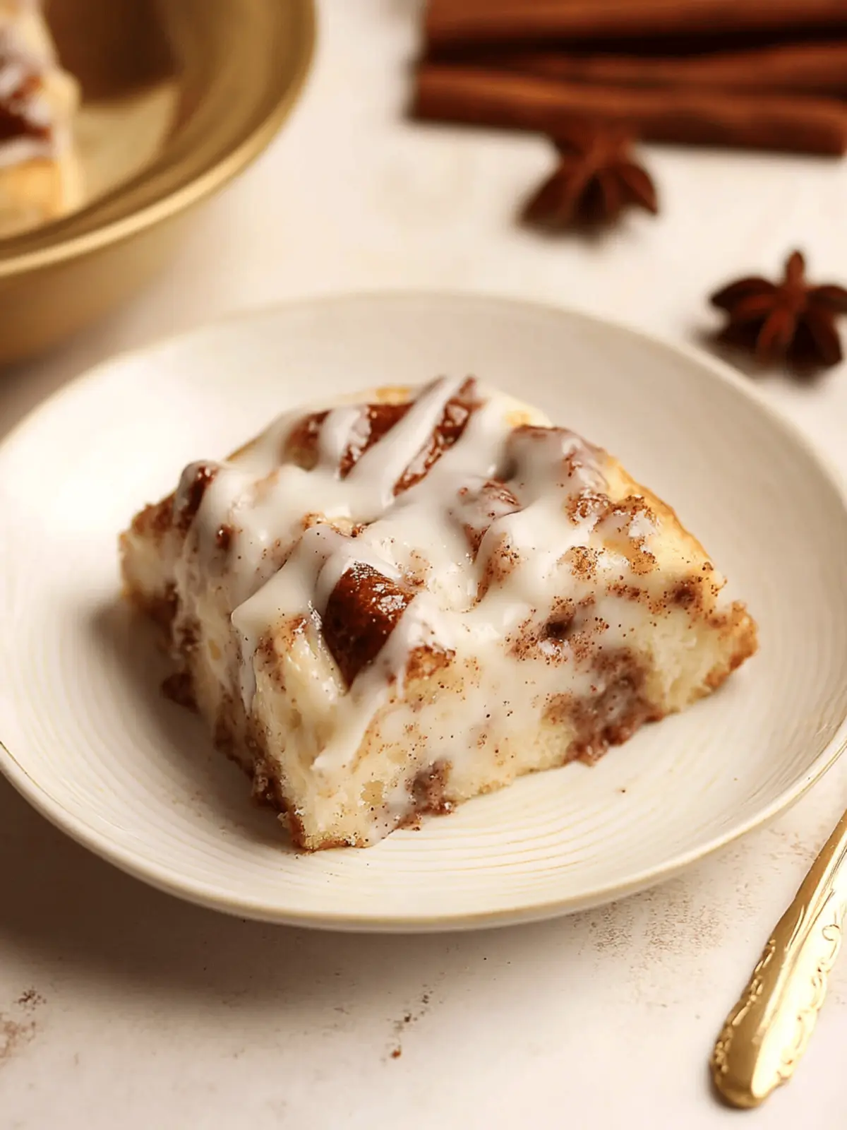 Cinnamon Roll Bread Pudding