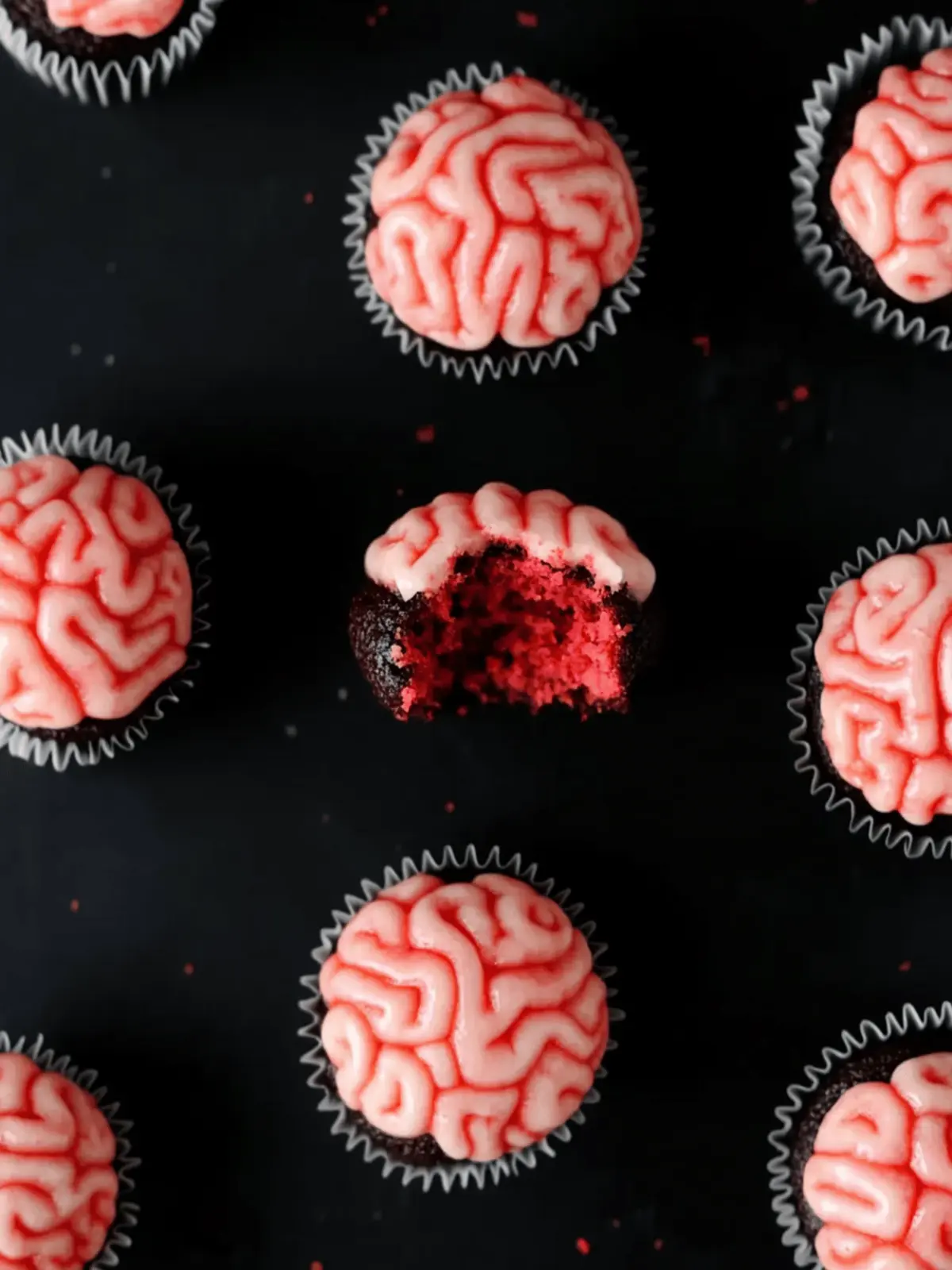 brain cupcakes