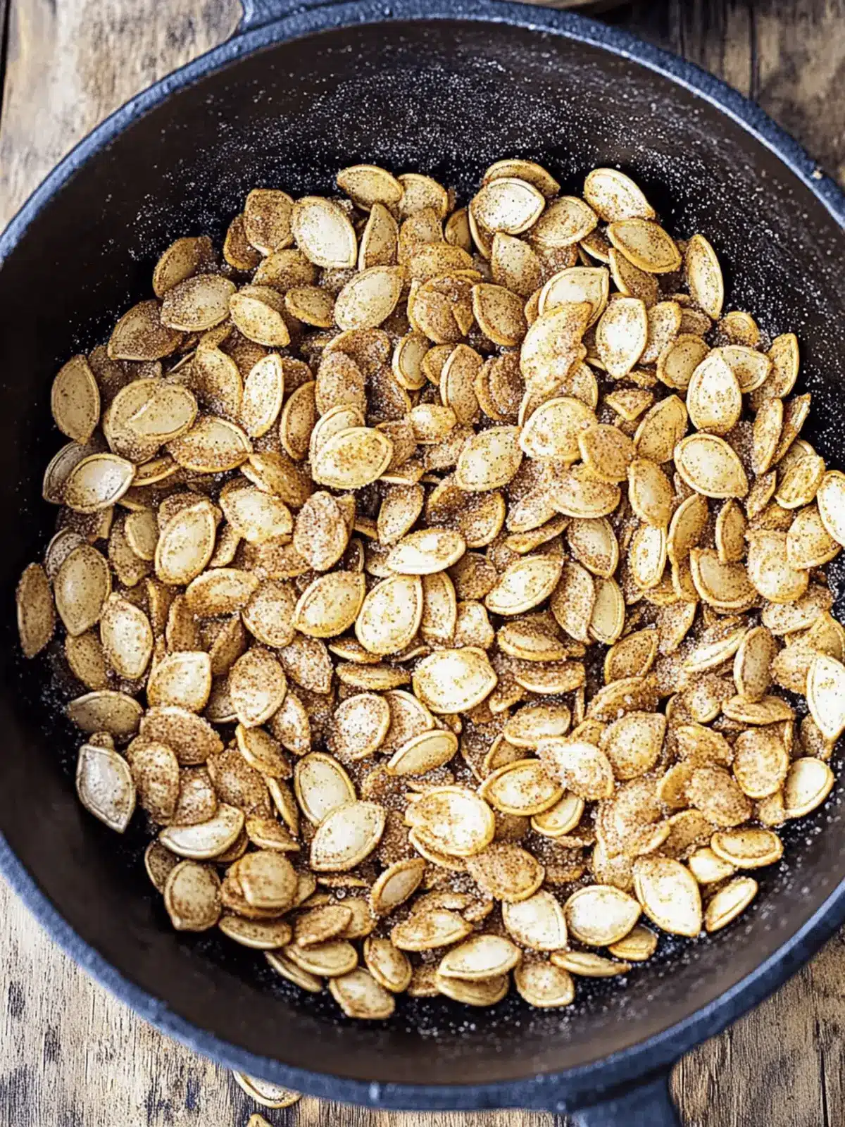 Cinnamon Sugar Pumpkin Seeds