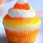 Candy Corn Cupcakes
