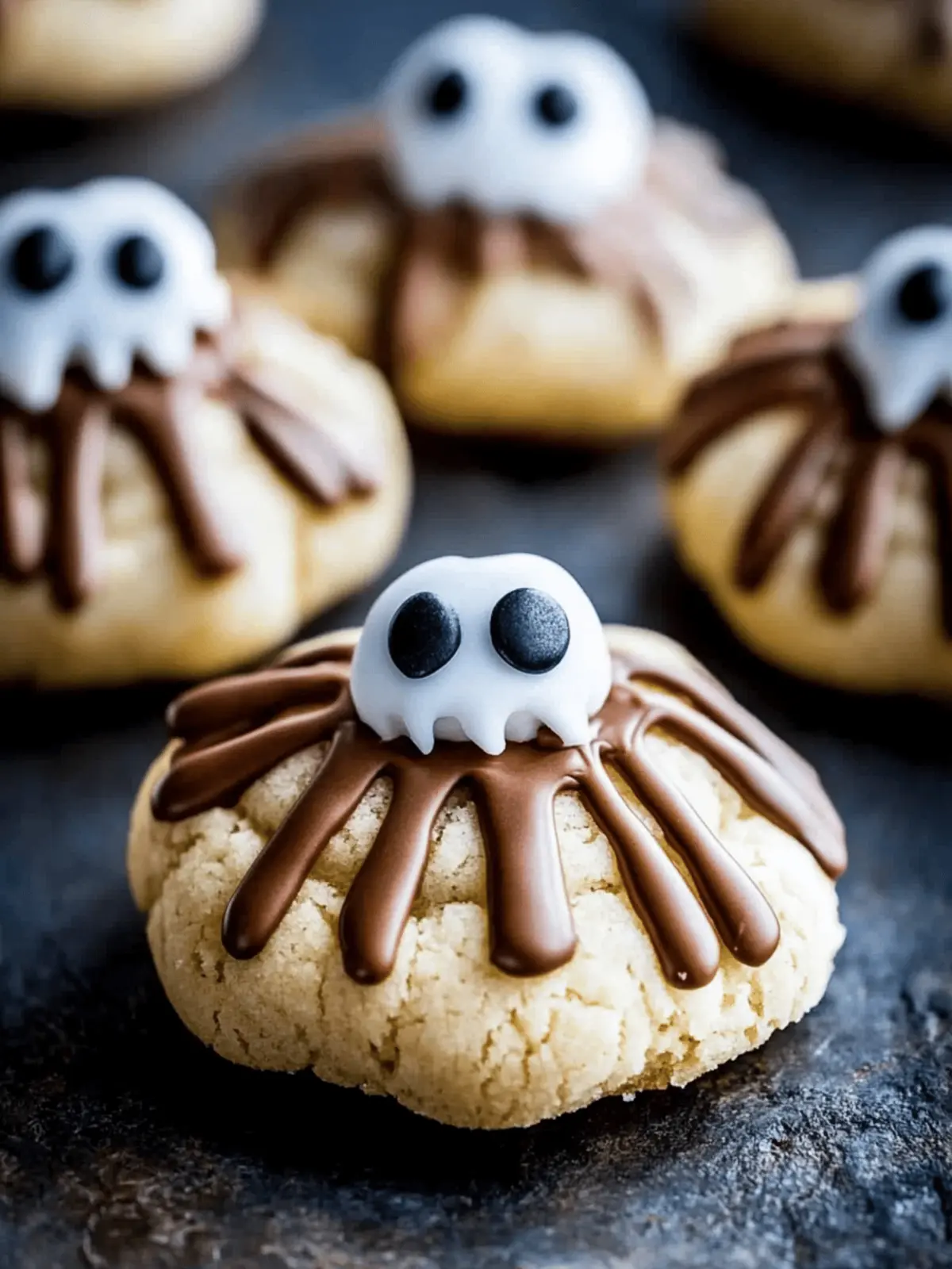 Spooky Spider Cookies