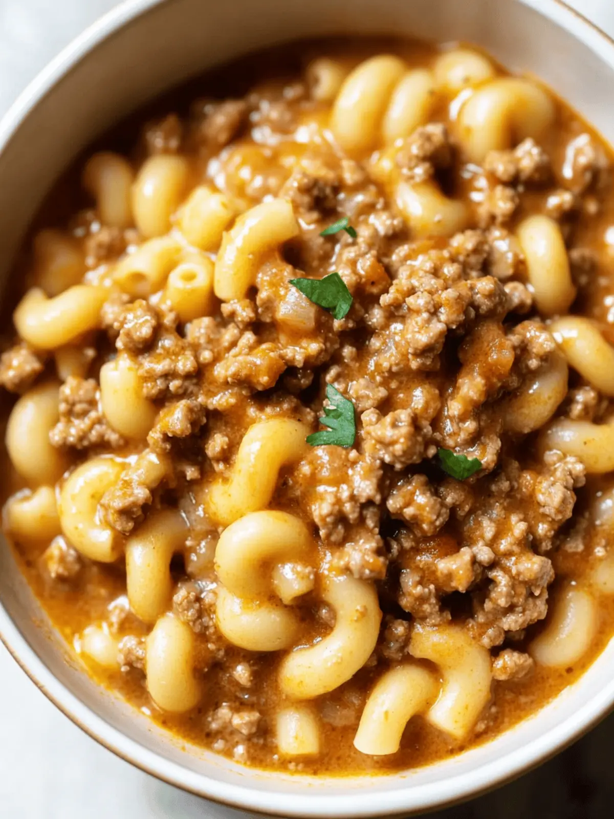 Homemade Hamburger Helper Recipe