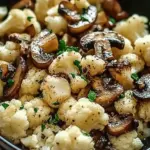 Garlic Cauliflower Mushroom Skillet: Quick & Delicious Wonder 7 Garlic Cauliflower Mushroom Skillet: Quick & Delicious Dish