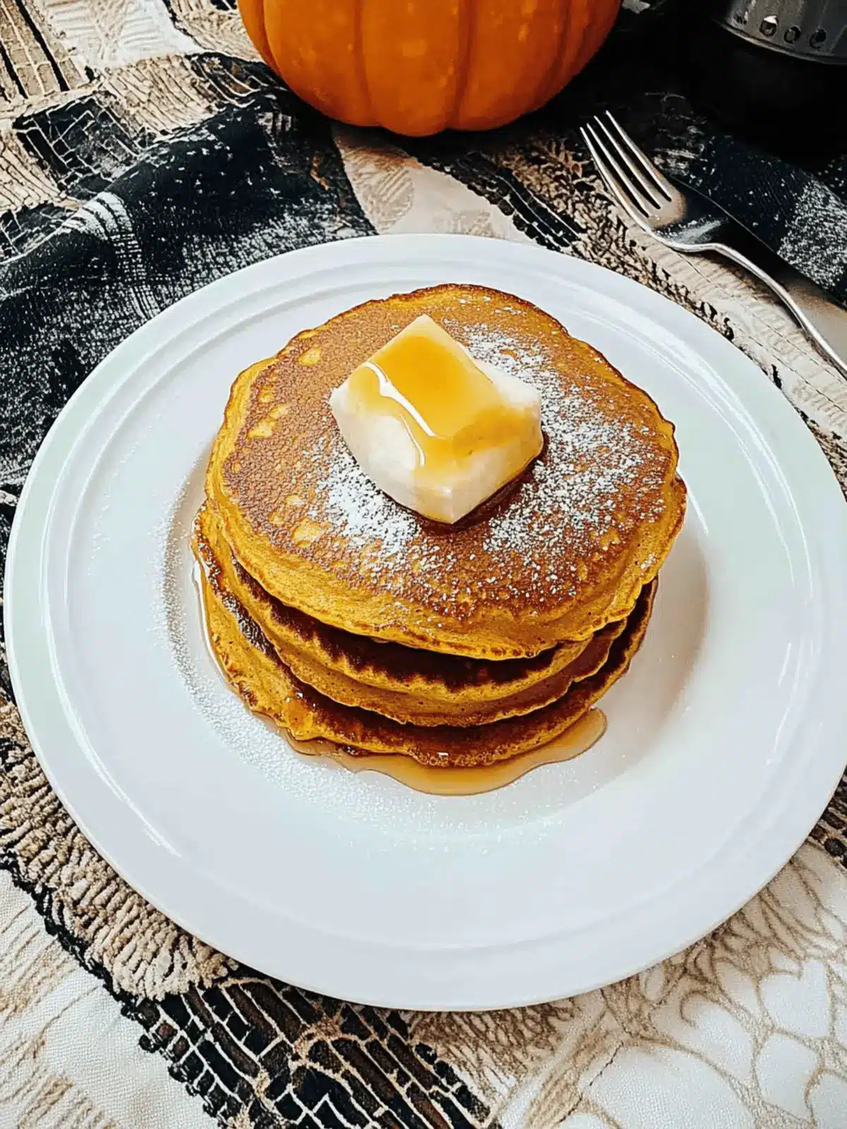 Pumpkin Spice Latte Pancakes