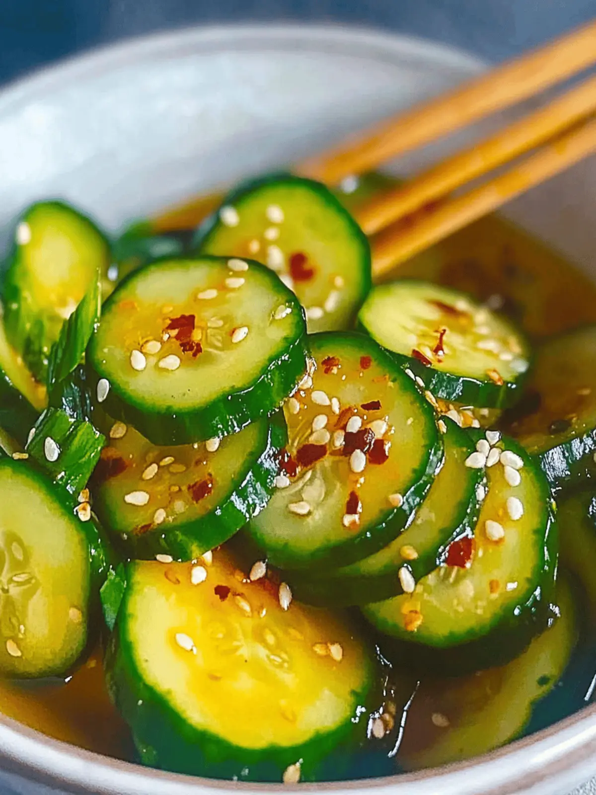 Easy Asian Cucumber Salad