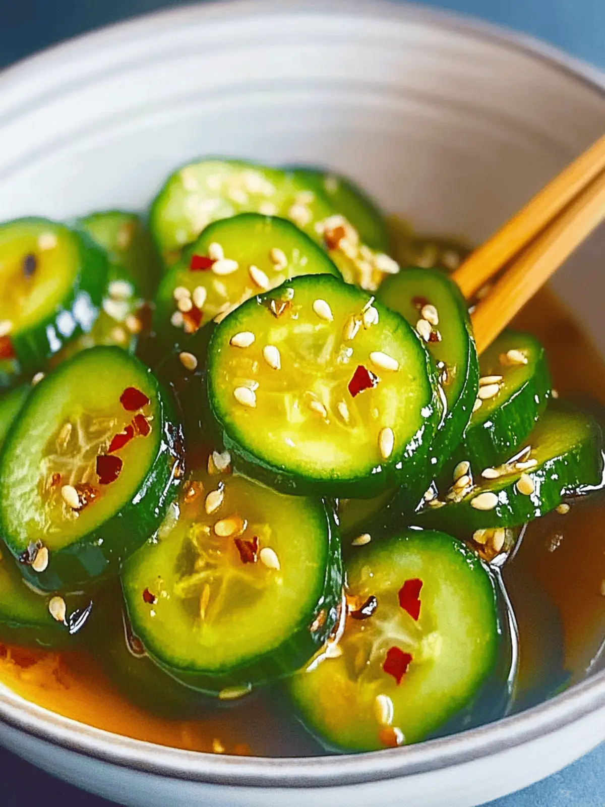 Fresh & Crunchy Easy Asian Cucumber Salad in Just 25 Minutes 4 Easy Asian Cucumber Salad