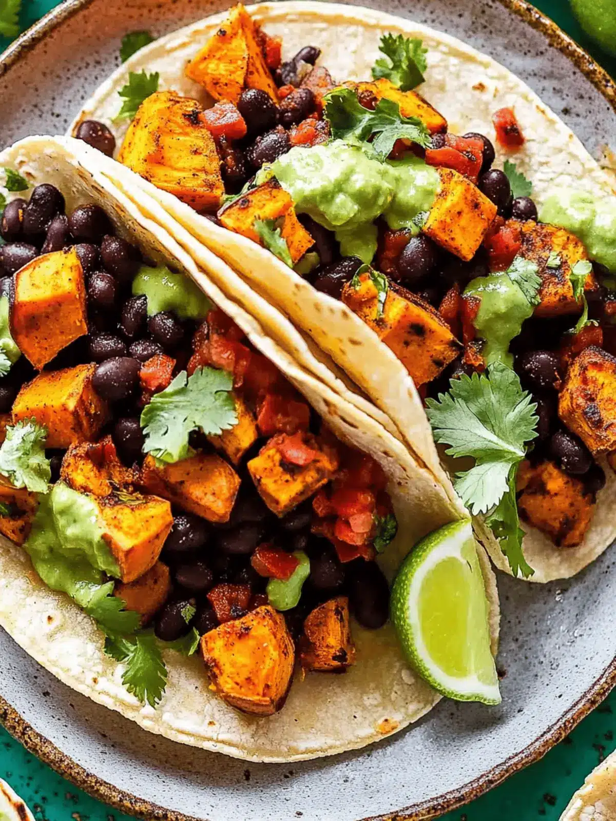 Irresistible Black Bean Sweet Potato Tacos for a Cozy Night 2 Black Bean Sweet Potato Tacos